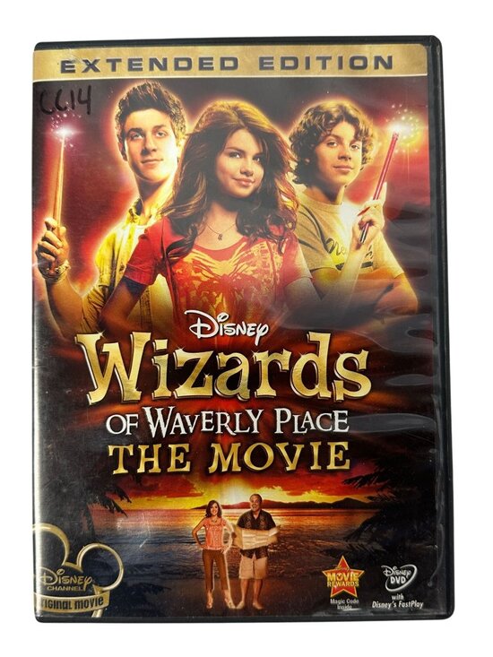 Disney Wizards Of Waverly Place Movie Extended Edition Family DVD 2009 G Disney - Picture 1 of 6